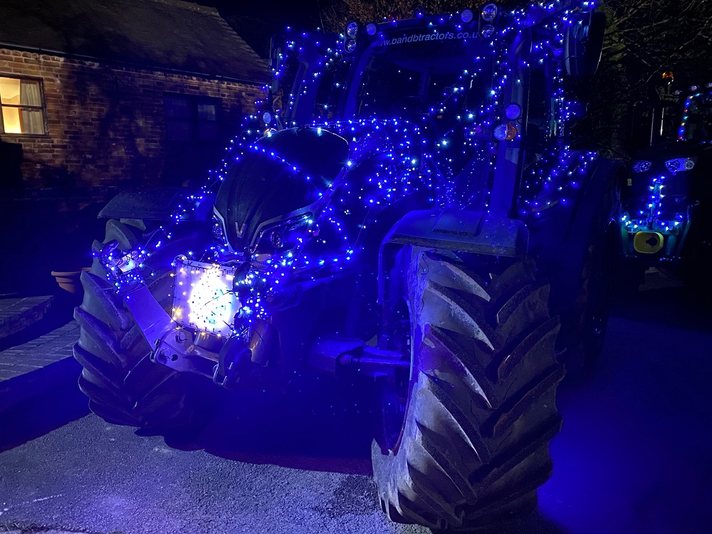 Photo of the SSW tractor